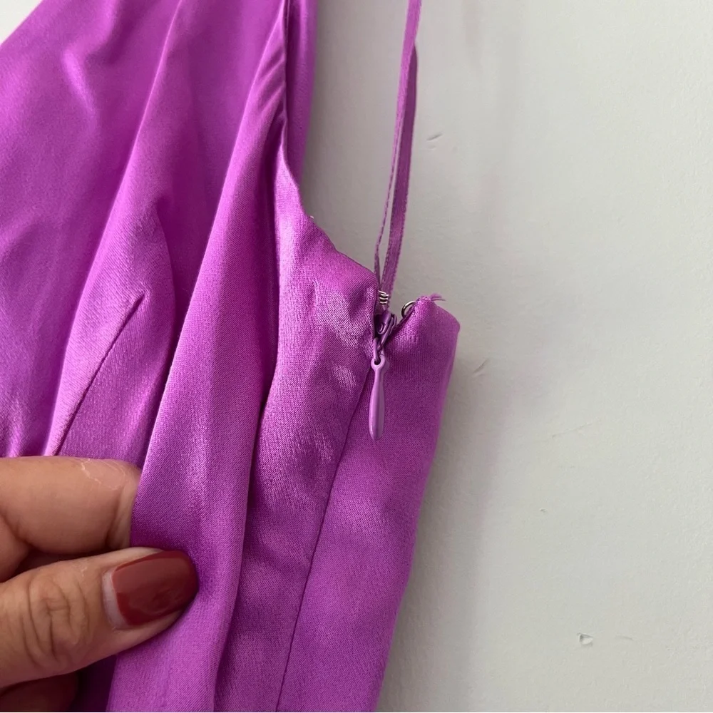 New Rails Jacinda Slip Dress in Violet Size Medium​​​​ - Picture 5 of 12